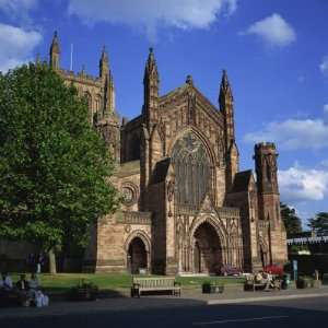 Hereford Cathedral, Hereford, Herefordshire, England, United Kingdom 
