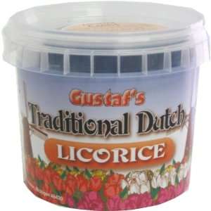 Gustafs Traditional Dutch Licorice COINS 7oz Tub  Grocery 