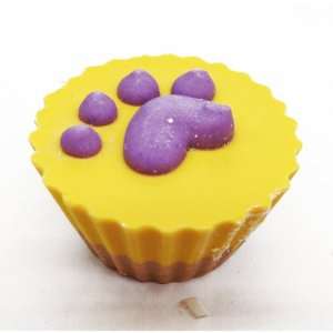   Purple Footprint Style Pet Cupcake Made in Canada