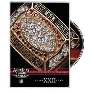 NFL Americas Game Washington Redskins Super Bowl XXII DVD 