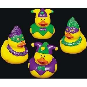  Mardi Gras Rubber Duck Wholesale Pack of 840 Toys & Games