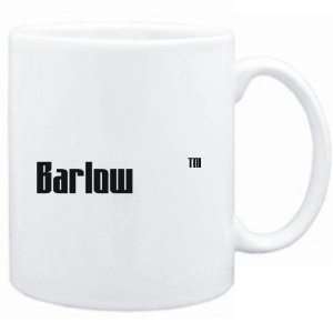  Mug White  Barlow TM  Last Names