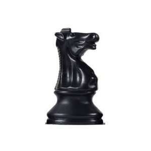  Quality Replacement Chess Piece   Black Knight 2 3/8 