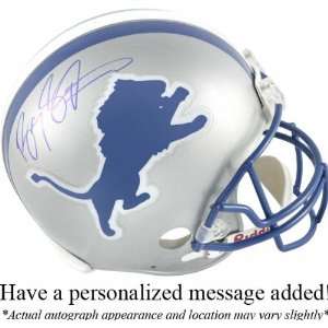  Barry Sanders Detroit Lions Personalized Autographed 