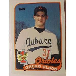  1989 Topps #161 Gregg Olson