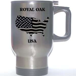  US Flag   Royal Oak, Michigan (MI) Stainless Steel Mug 