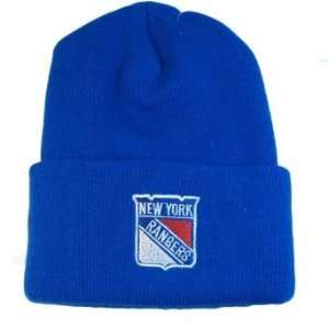  NHL New York Rangers Cuff Beanie   Royal Blue Sports 