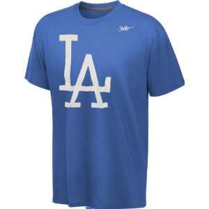  Los Angeles Dodgers Nike Cooperstown Royal Heather Blended 