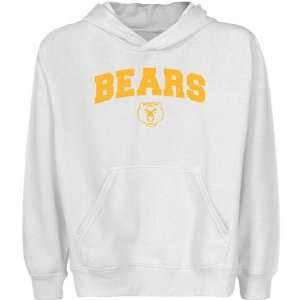  NCAA Baylor Bears Youth White Logo Arch Pullover Hoody 