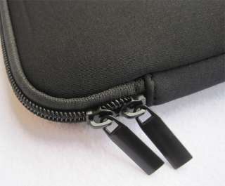   Black Laptop Sleeve Bag Cover Case W/4 Straps For HP DELL Sony  
