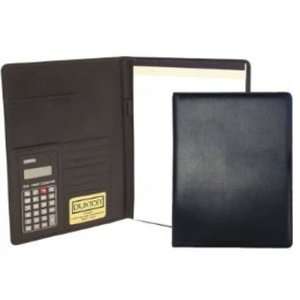  Buxton 0022.BK Padfolio with Calculator   Black