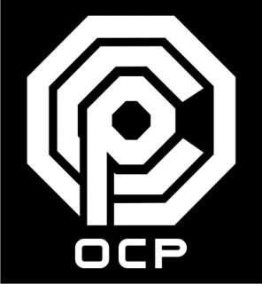 Robocop OCP Logo BLACK T SHIRT S 5XL  