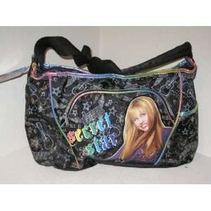  Disney Hannah Montana Black Secret Star Bag with Colrful 