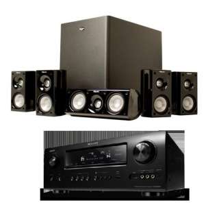 Denon AVR 3312CI and Klipsch HDT 500 Home Theater Bundle Package 