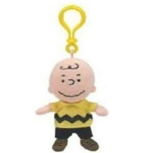  Ty Beanie Charlie Brown Key Clip Toys & Games