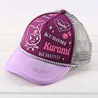 SANRIO KUROMI CHILD NYLON BASEBALL SUN HAT