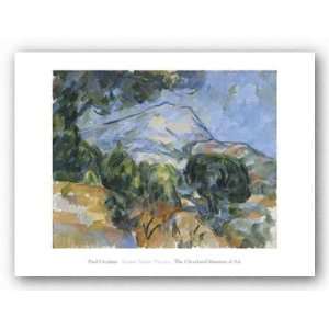  Mount Sainte Victorie, c.1904 by Paul Cezanne 19x24 Art 