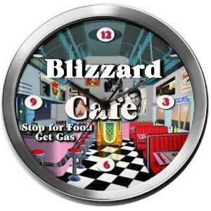  BLIZZARD 14 Inch Cafe Metal Clock Quartz Movement Kitchen 