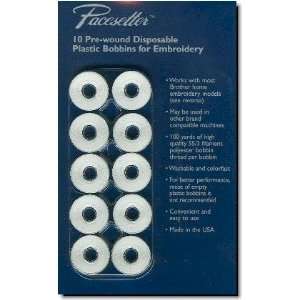   Pre Wound Bobbins   60 Pack White PWB125 Arts, Crafts & Sewing