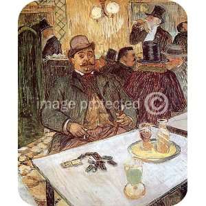   de Toulouse Lautrec Art Monsieur Boileau MOUSE PAD