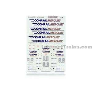  Microscale N Scale 48 Container Decal Set   Conrail (CR 