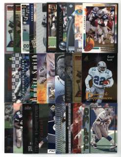 LOT OF 30 DIFFERENT EMMITT SMITH INSERT CARDS COWBOYS  