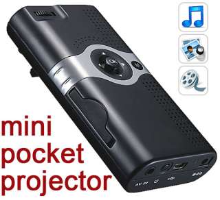 Handheld Portable Mini LED Projector Iphone Compatible  