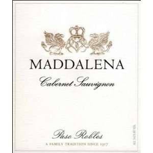   Maddalena Vineyard Paso Robles Cabernet 750ml Grocery & Gourmet Food