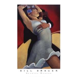  Scarlet Dancer by Bill Brauer 24x36