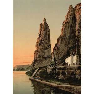   Poster   The Bayard Rock Dinant Belgium 24 X 18 