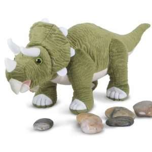  Triceratops Dinosaur 18in Plush Toy Toys & Games