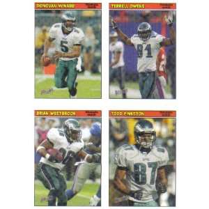  2005 Bazooka Stickers 7 Brian Westbrook / Donovan McNabb 