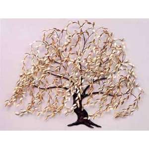  Brass Willow Tree Wall Hanging   Andy Brinkley
