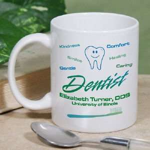  Personalized Dentist Coffee Mug