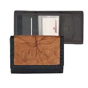  Los Angeles Clippers Leather/Nylon Embossed Tri Fold 