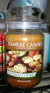 Yankee Candle Oatmeal Cookie 22oz.jar returning treasure  