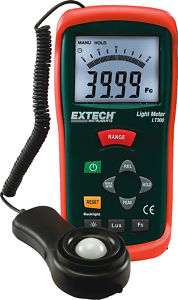 Extech LT300   Light Meter Digital/Analog display 793950470305  