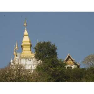 Phu Si Stupa, Luang Prabang, Laos, Indochina, Southeast Asia Stretched 