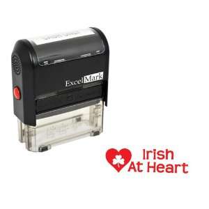   Day Rubber Stamp   Irish At Heart Stamp   Red Ink