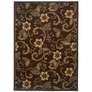  Riverwoods Collection Terrace Flowers 5x76 Area Rug 