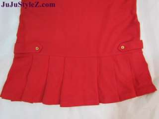   Kids Wear Girls Long Sleeve Dress Red, Navy Blue NWT size S M  