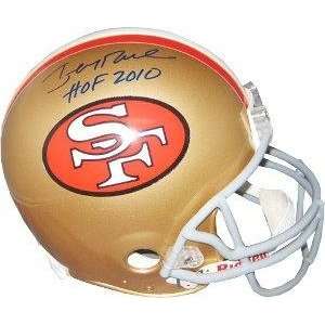  Signed Jerry Rice Helmet   Replica   Autographed NFL 