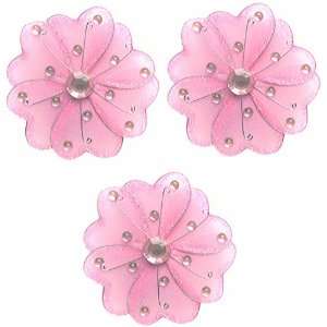  4 Pink Mini (X Small) Wire Daisy Flower Daisies Flowers 