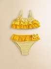 NWT Juicy Couture Infant Baby Girl Swimsuit Yellow Size 6 12 m