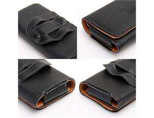   BELT CLIP PU LEATHER CASE POUCH COVER HOLSTER FOR Apple iPhone 4 4S 4G