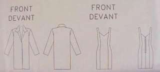 See & Sew Pattern ~Sleeveless Dress & Coat~ 8 12 UNCUT  