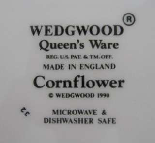 Wedgwood Queens Ware Cornflower   10½ DInner Plate  