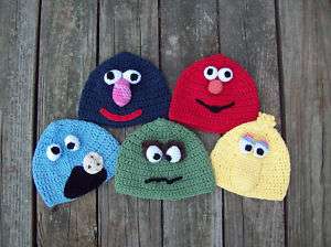 Various Styles Of Handmade Crochet Hats and Beanies  
