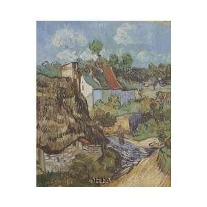  Houses At Auvers Poster Print