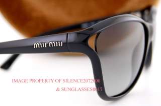 Brand New Miu Miu Sunglasses 07L 07LS 1AB/5D1 BLACK  